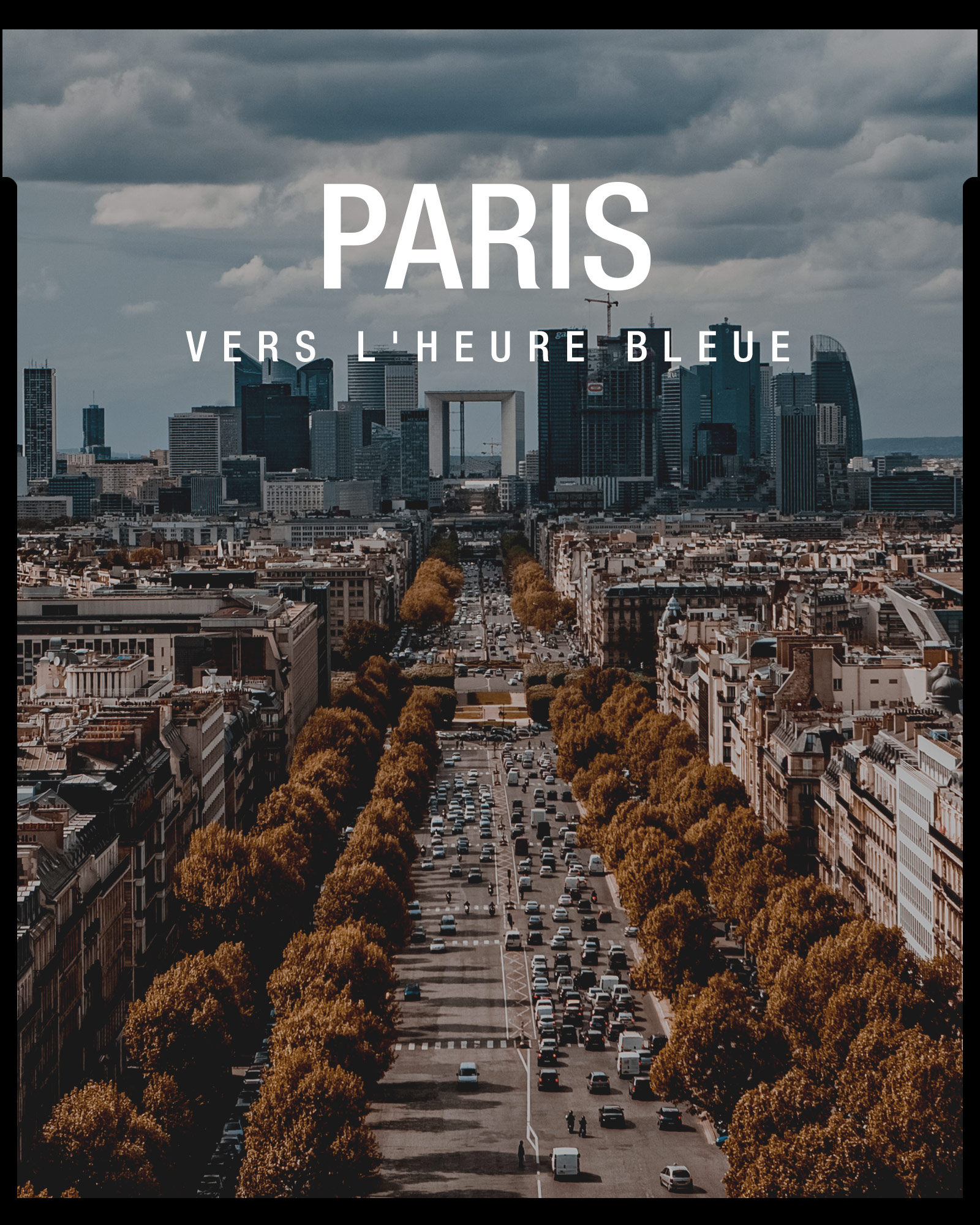 Vers l'heure bleue | Trascorrere del tempo a Parigi passando per l''ora blu | foto di Stefano Gruppo